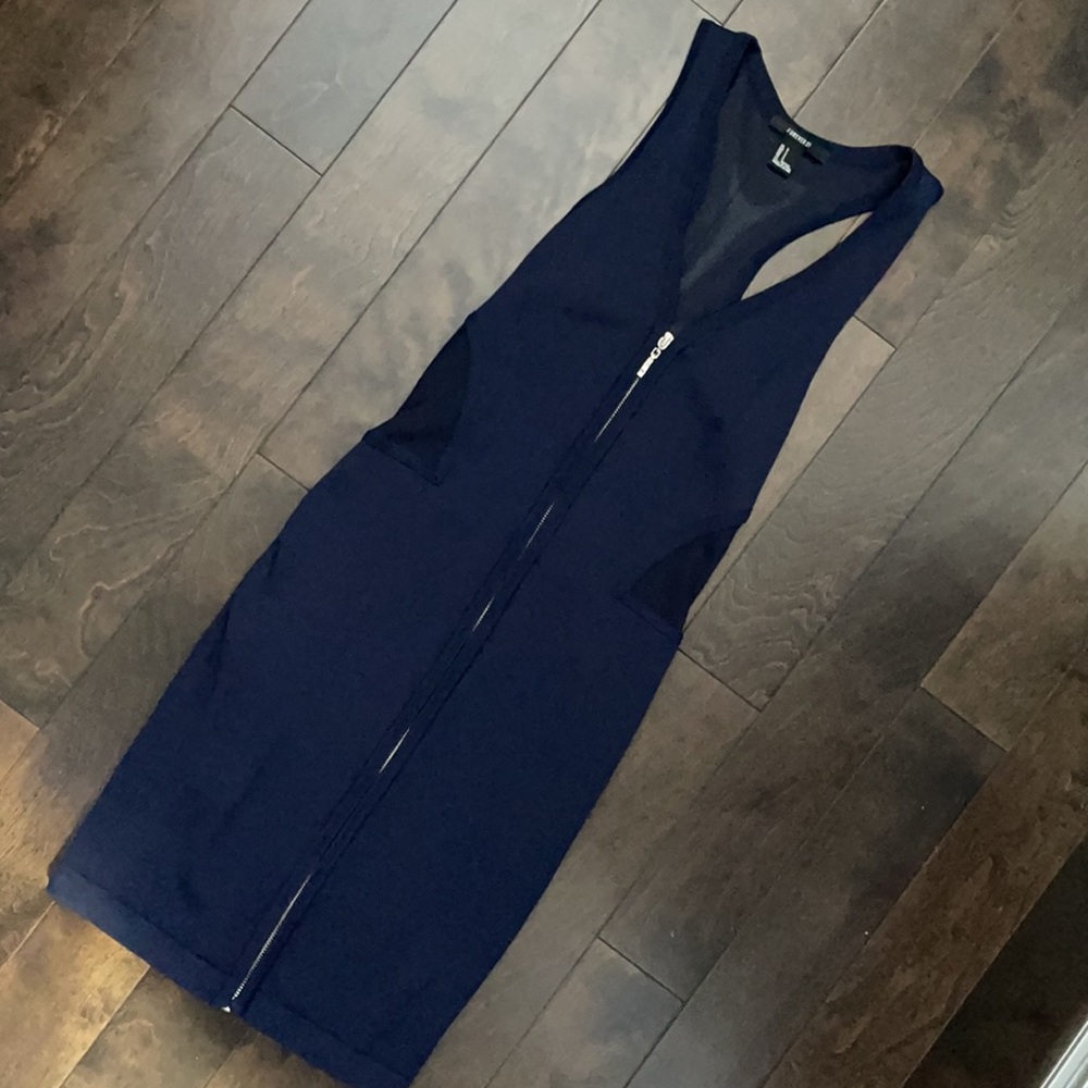 Tight cute zipper dress